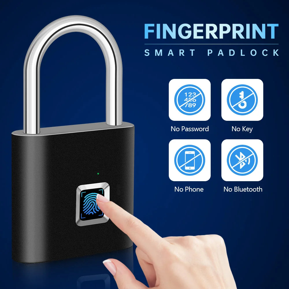 FingerLock Pro™ – Cadenas intelligents à empreinte numérique