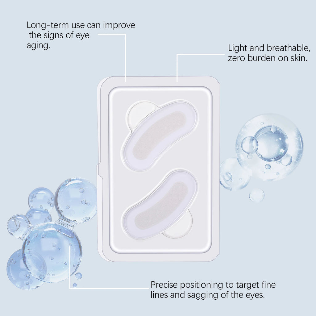 STOP Aux Rides ! 🔥 Patch Yeux Micro-Aiguilles Acide Hyaluronique – Effet Lissant Immédiat