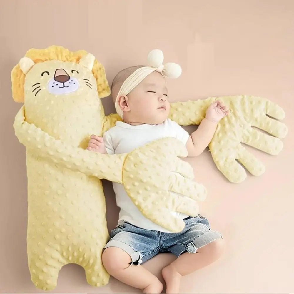 Comme dans les Bras de Papa & Maman – Coussin Tapoteur pour Bébé Lapin rose